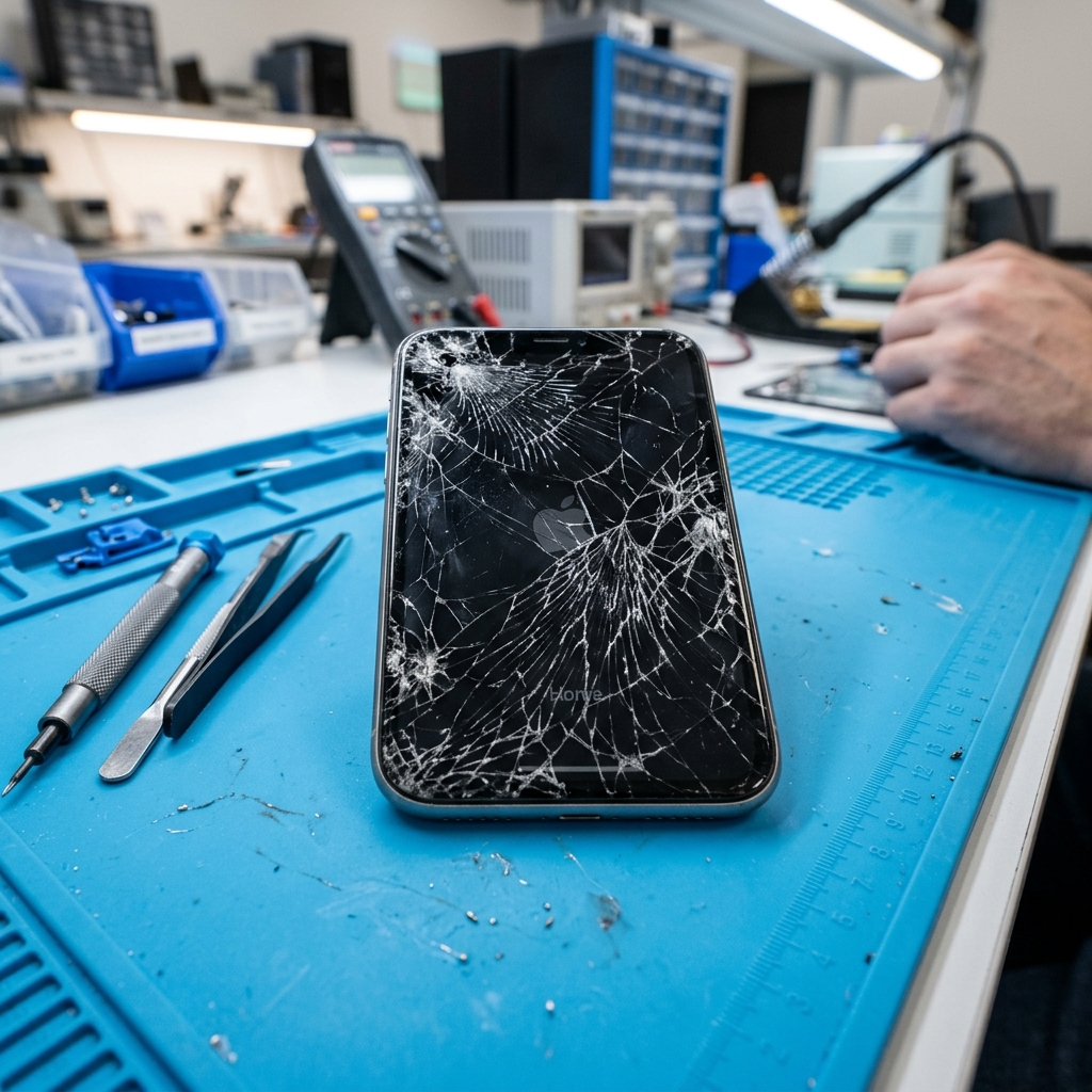 Before: iPhone 14 Screen Replacement